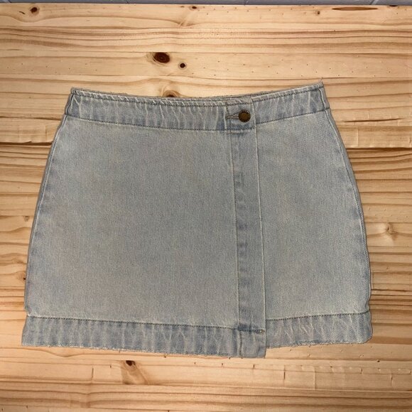 Thrills Marley Denim Wrap Skirt - Picture 2 of 5